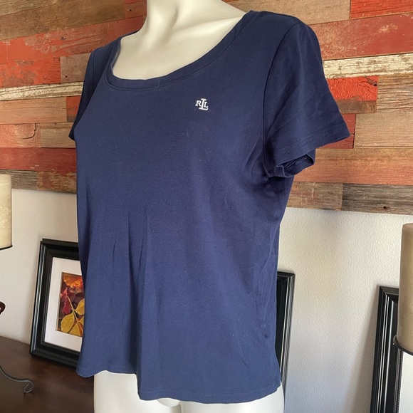 Ralph Lauren navy T-shirt - Picture 2 of 5